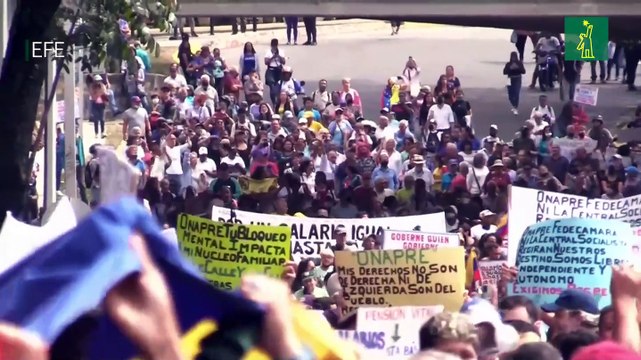 Protestas de empleados públicos por aumento salarial se mantienen en Venezuela