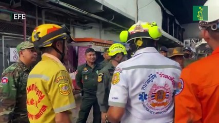 Aumentan a 25 los fallecidos por el incendio de un casino en Camboya