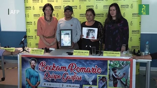 Amnistía presenta ante presidenta de Perú evidencias de abusos contra manifestantes