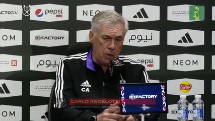 Ancelotti: "La Supercopa nos dio mucha confianza la pasada temporada"