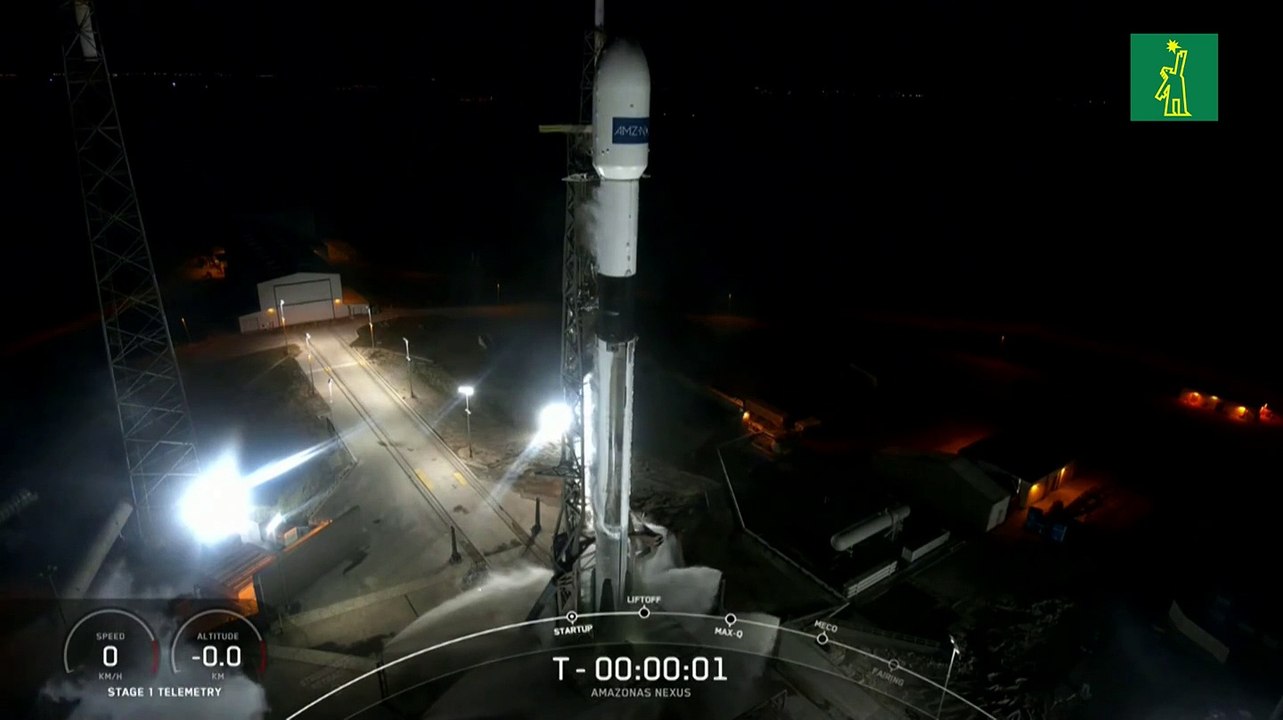 La operadora española Hispasat lanza al espacio su satélite más avanzado