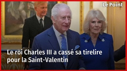 Le roi Charles III a cassé sa tirelire pour la Saint-Valentin