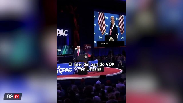 The words that Donald Trump dedicated to Santiago Abascal at the last summit