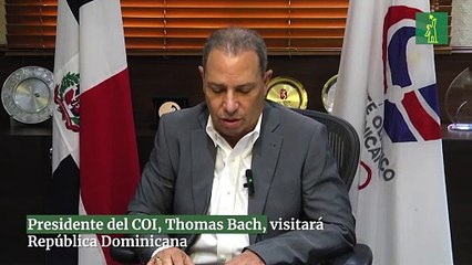 Presidente del COI, Thomas Bach, visitará República Dominicana