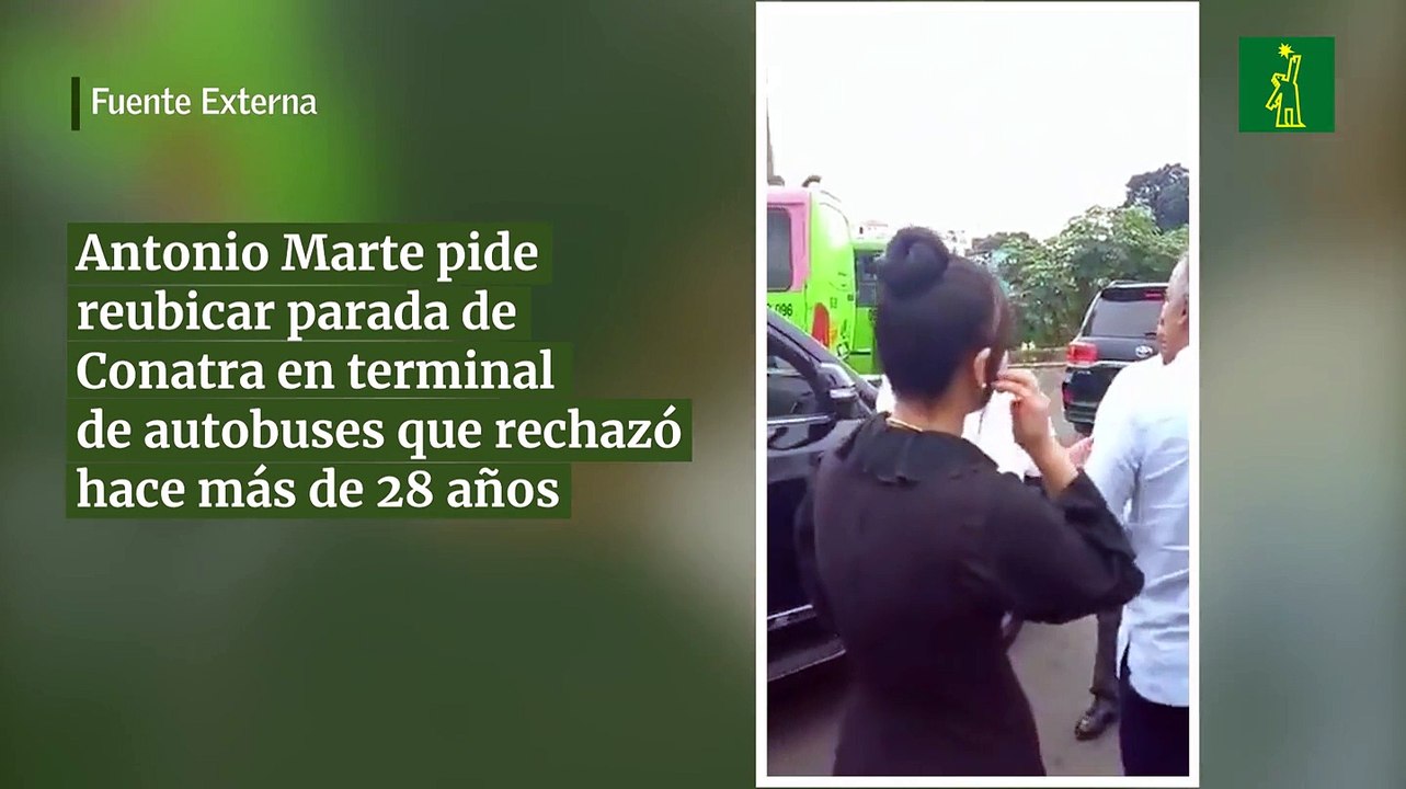Antonio Marte pide reubicar parada de Conatra en terminal de autobuses que rechazó hace más de 28 años