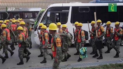 Bomberos redoblan la lucha contra los incendios en Chile