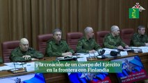 Rusia creará unidades militares en regiones anexionadas y cerca de Finlandia