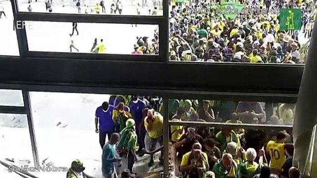 Decretan prisión preventiva a 140 de los detenidos por ataques en Brasil y revelan nuevas imágenes