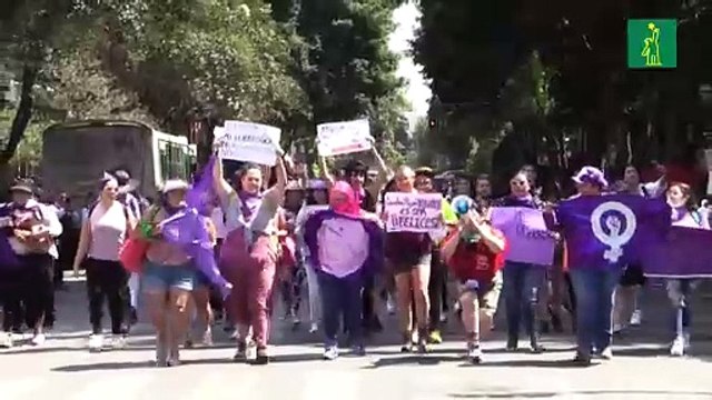 Mexicanas se toman las calles para marchar en contra de la discriminación y el machismo de la sociedad