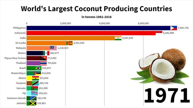 22 - World's Largest Coconut Producing Countries