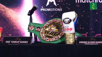 El boxeador Saúl 'Canelo' Álvarez aseguró estar listo para vencer al británico Jonh Ryder