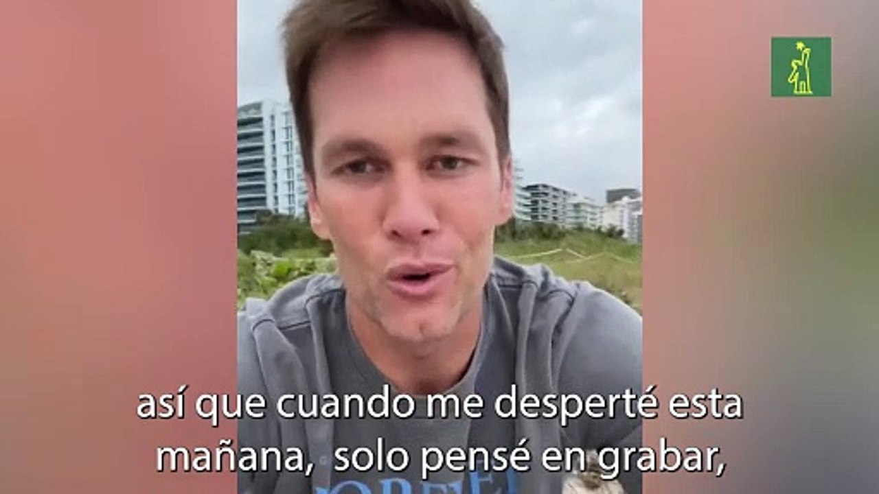 Tom Brady, anuncia su retiro, en un mensaje en redes sociales.