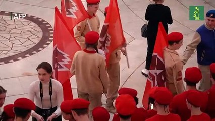 Un "ejército de jóvenes" jura lealtad a la "madre patria" en Rusia