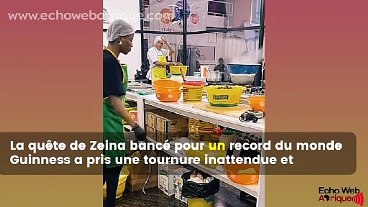 Affaire record Guinness rejeté de Zeinab Bancé : Une plainte annoncée contre son caméraman