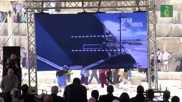 Egipto anuncia el descubrimiento de un túnel escondido en la pirámide de Keops