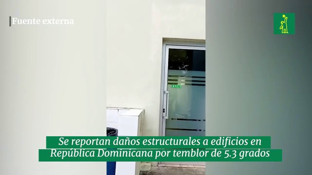 Se reportan daños estructurales a edificios en República Dominicana por temblor de 5.3 grados