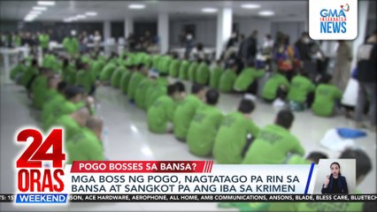 Mga boss ng POGO, nagtatago pa rin sa bansa at sangkot pa ang iba sa krimen | 24 Oras Weekend