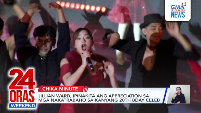 Jillian at Raheel Bhyria, nag-usap at kumain lang daw noong Valentines | 24 Oras Weekend