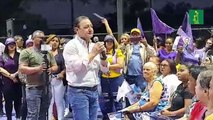 Abel Martínez a mujeres de SDE: “No pierdan la esperanza; aguanten que ya falta poco”