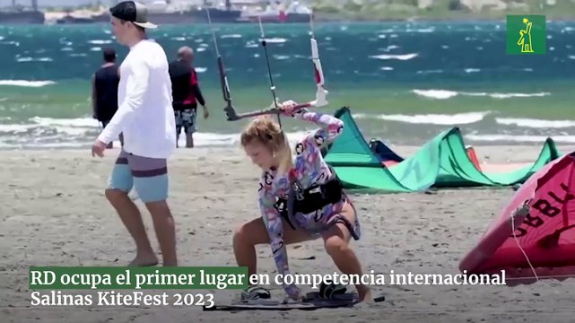 RD ocupa el primer lugar en competencia internacional Salinas KiteFest 2023