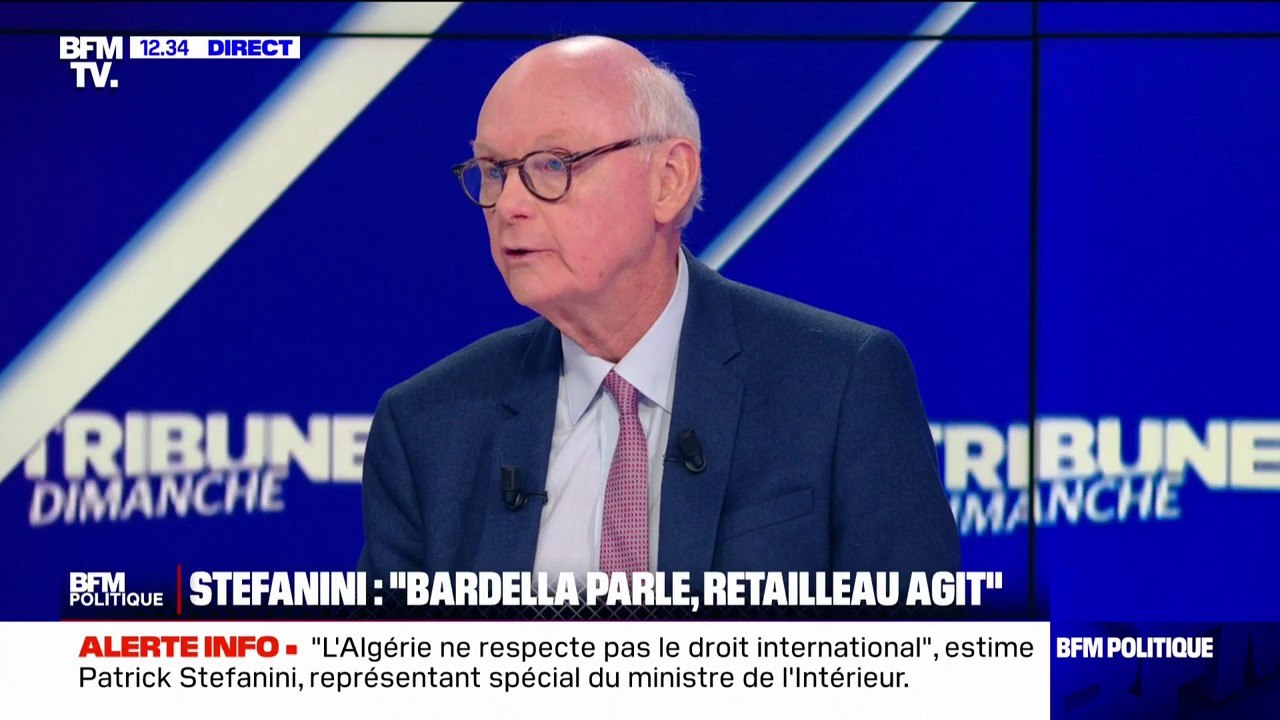 Pour "changer la donne de nos relations migratoires avec l'Algérie", Patrick Stefanini veut restreindre "les visas de longs séjours"