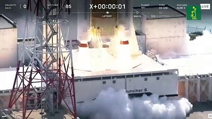 Falla el primer lanzamiento del cohete nipón H3 por problemas en sus motores