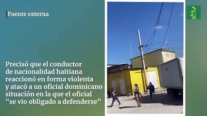 Incidente en el paso fronterizo de Jimaní dejó un haitiano muerto