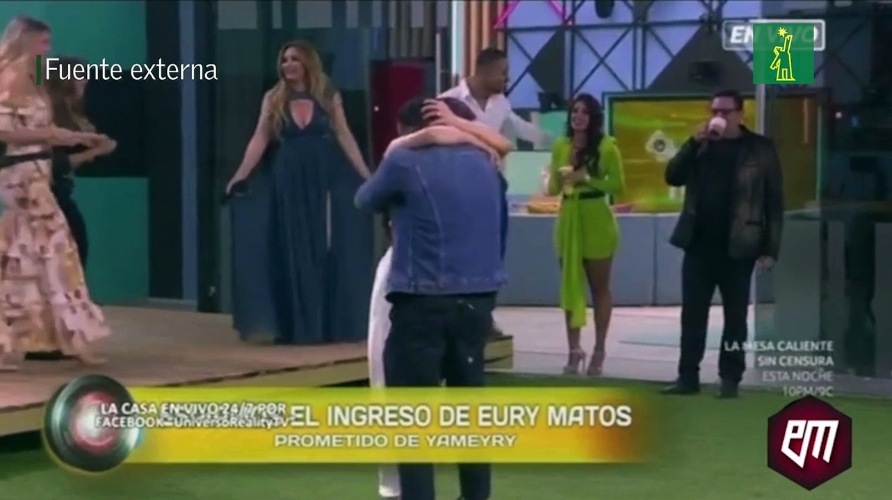 Eury Matos entra a La casa de los famosos para estar una semana con La Materialista