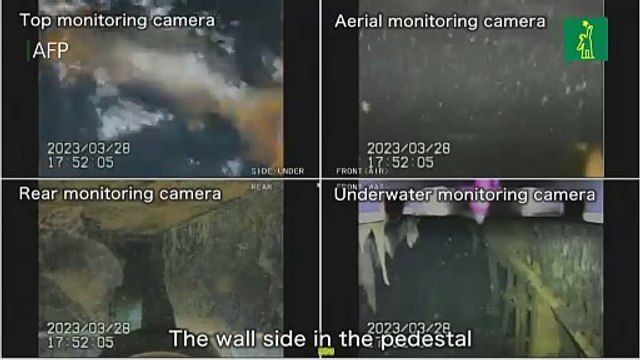 Nuevas imágenes de central nuclear de Fukushima muestran daños en un reactor