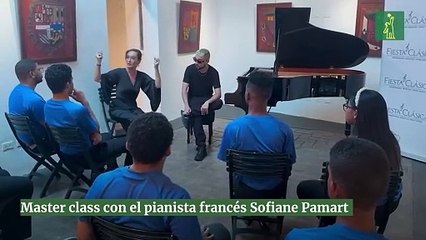 Master class con el pianista francés Sofiane Pamart