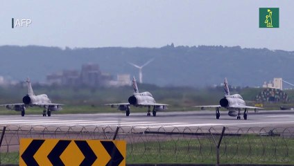 China simula ataques contra objetivos clave en Taiwan