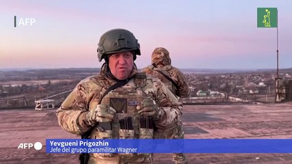 Bajmut está "prácticamente rodeada", afirma el grupo paramilitar Wagner