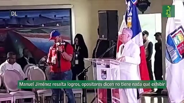 Manuel Jiménez resalta logros, opositores dicen no tiene nada qué exhibir
