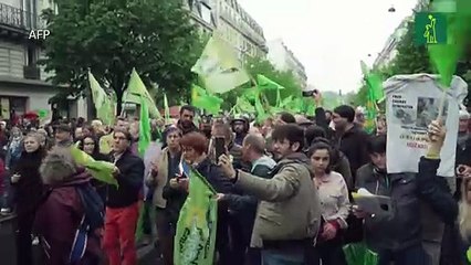 Un 1 de mayo de protestas en Francia contra la reforma de las pensiones