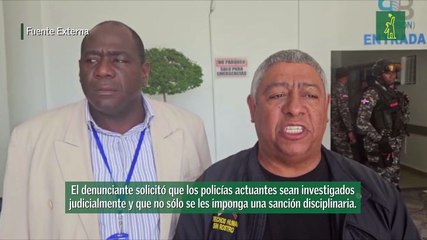 Comisionado de Derechos Humanos Sin Rostro denuncia policías sustrajeron funda con miles de pesos propiedad del triple homicida de Bonao