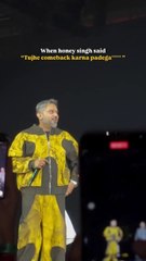 Yo Yo Honey Singh Takes a Shot at Badshah During Millionaire Tour 🎤