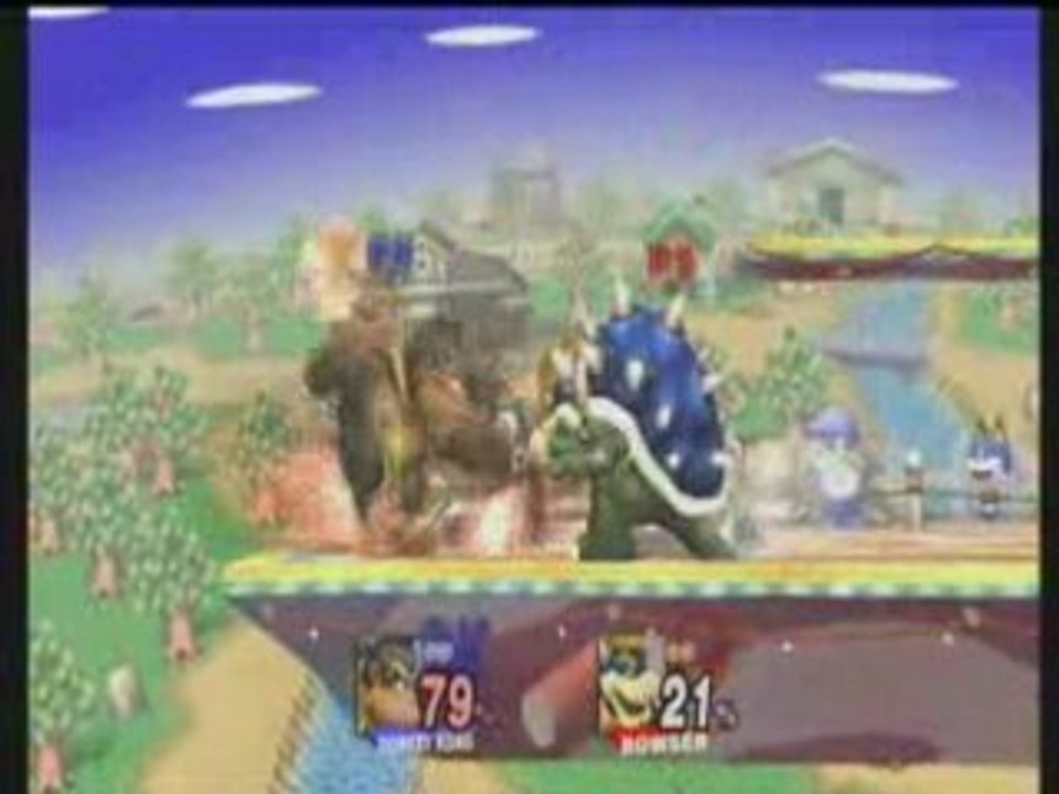 Brawl Infernoblaze (Bowser) Vs UDP (Donkey Kong)