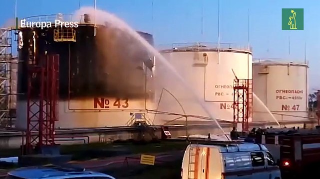 Rusia denuncia un ataque con drones a dos refinerías de petróleo