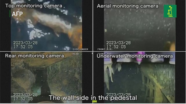 Nuevas imágenes de central nuclear de Fukushima muestran daños en un reactor