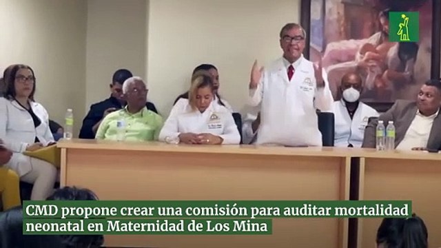 CMD propone crear una comisión para auditar mortalidad neonatal en Maternidad de Los Mina
