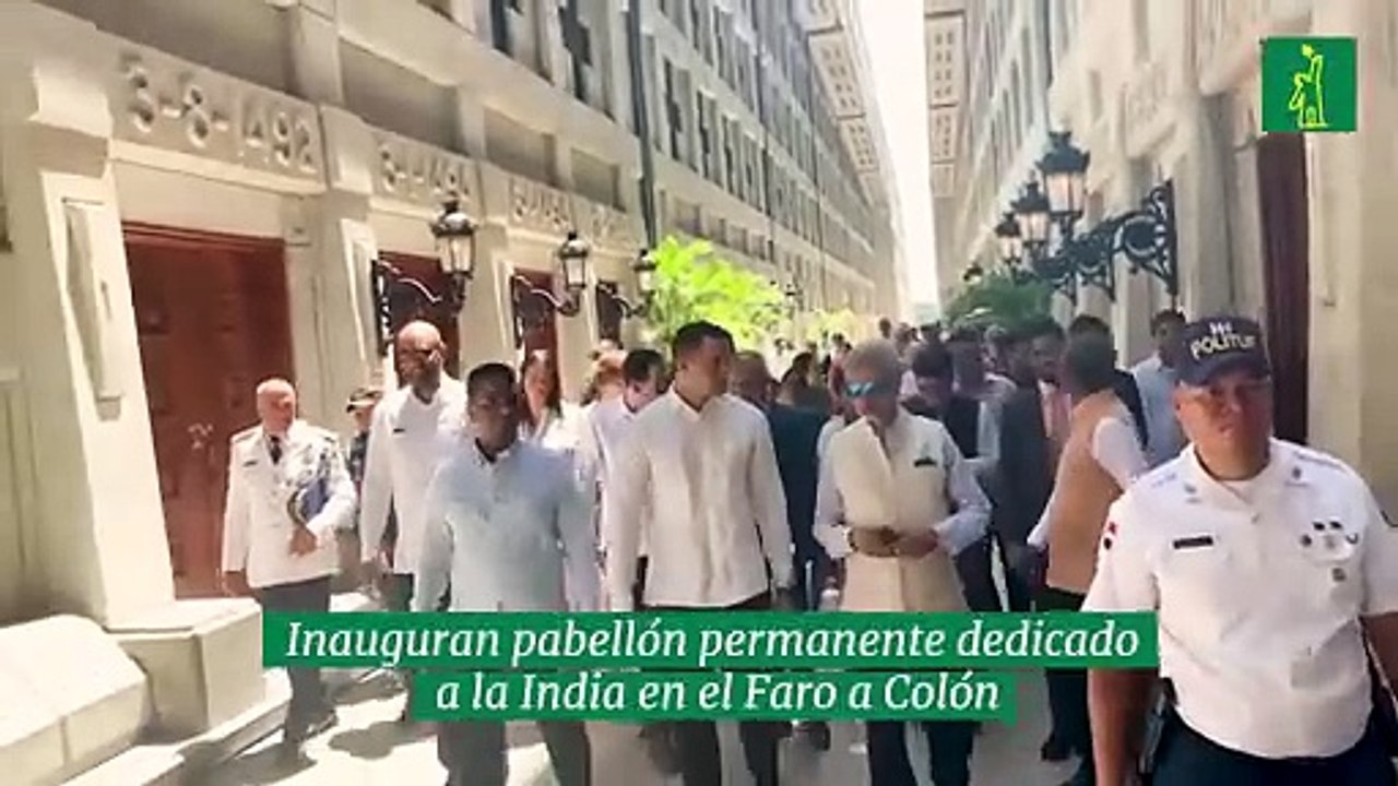 Inauguran pabellón permanente dedicado a la India en el Faro a Colón