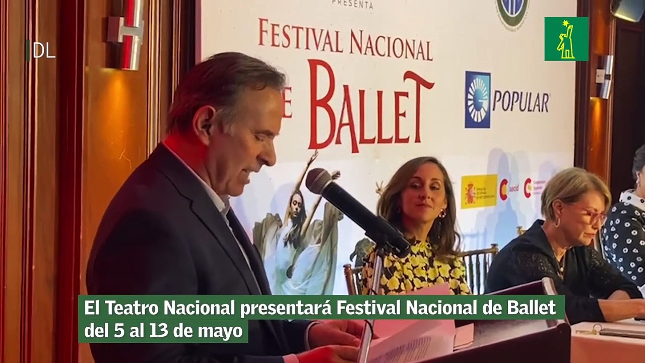 El Teatro Nacional presentará Festival Nacional de Ballet del 5 al 13 de mayo