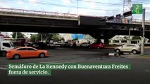 Semáforo de La Kennedy con Buenaventura Freites fuera de servicio.