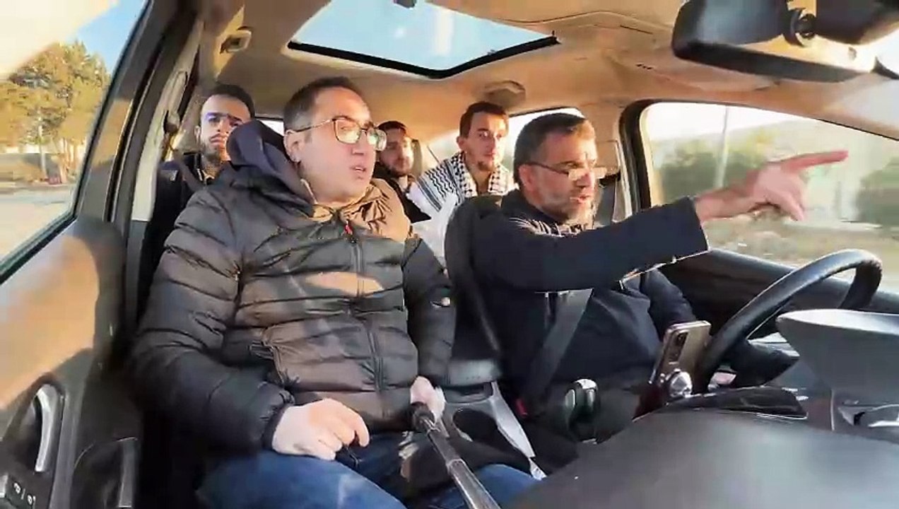 صور بانوراميه مذهلة لقبة الصخرة من قلعة مكاور بمادبا (شاهد)
