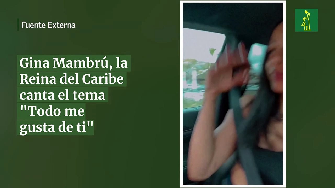 Gina Mambrú, la Reina del Caribe canta el tema "Todo me gusta de ti"