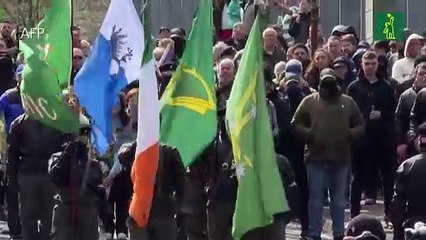 Disturbios en 25º aniversario del acuerdo de paz en Irlanda del Norte