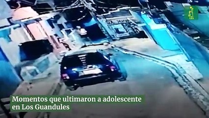 Momentos que ultimaron a adolescente en Los Guandules