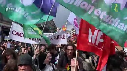 Menos manifestantes en Francia antes del dictamen de la reforma de pensiones
