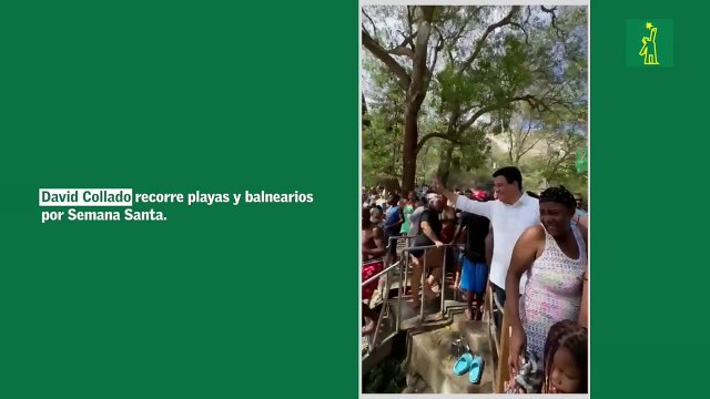 David Collado recorre playas y balnearios por Semana Santa