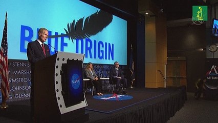 Después de SpaceX, Blue Origin también llevará astronautas a la Luna